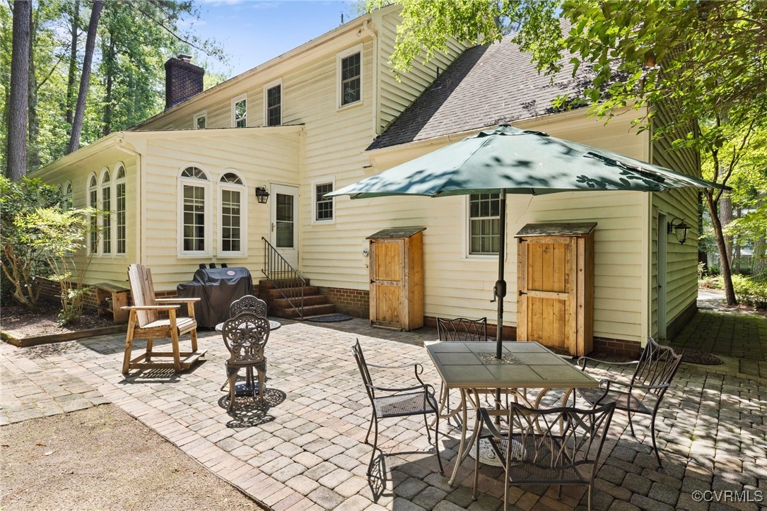 4018 Timber Ridge Road Midlothian, VA 23112 - Photo 40 of 43 a view of house with patio outdoor seating