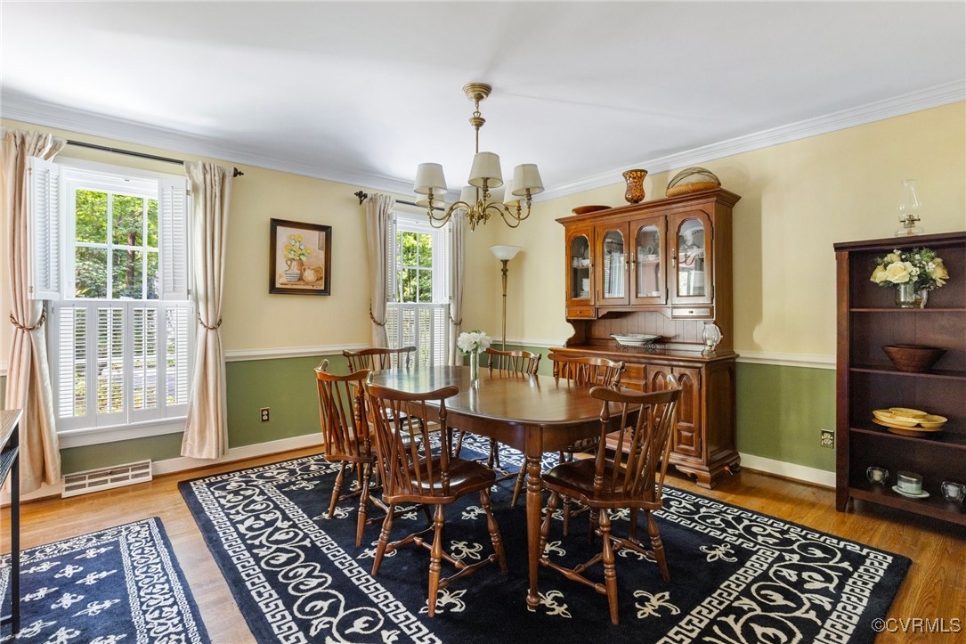 4018 Timber Ridge Road Midlothian, VA 23112 - Photo 8 of 43 a view of a dining room with furniture