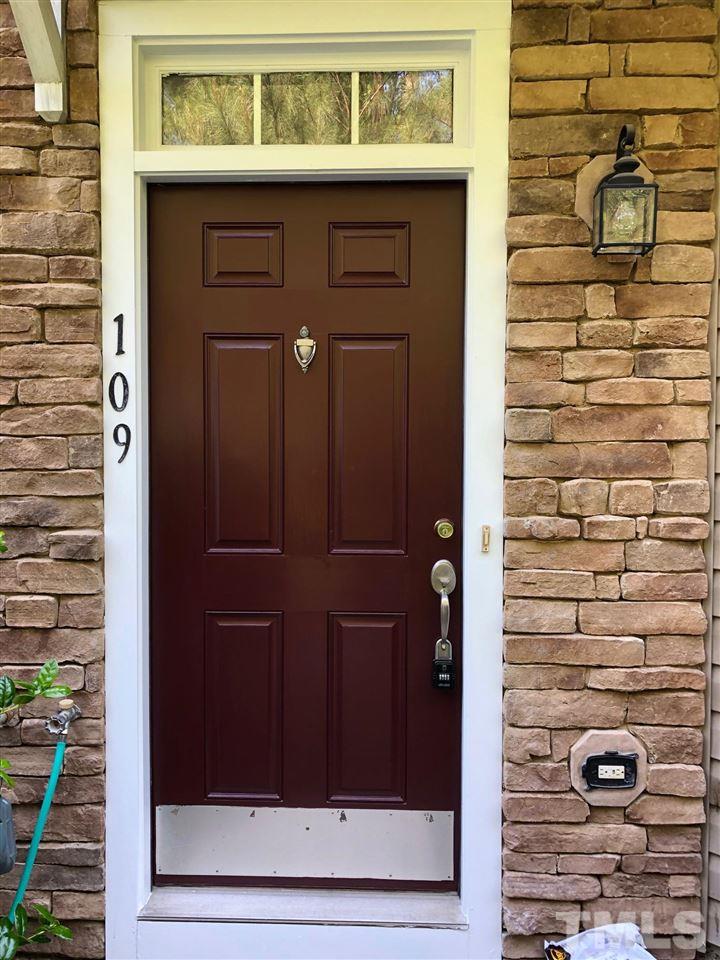 11710 Coppergate Drive, Unit 109 Raleigh, NC 27614 - Photo 2 of 15 a view of door