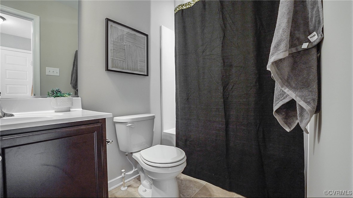 233 Greenpark Road Sandston, VA 23150 - Photo 18 of 30 a bathroom with a sink and a toilet