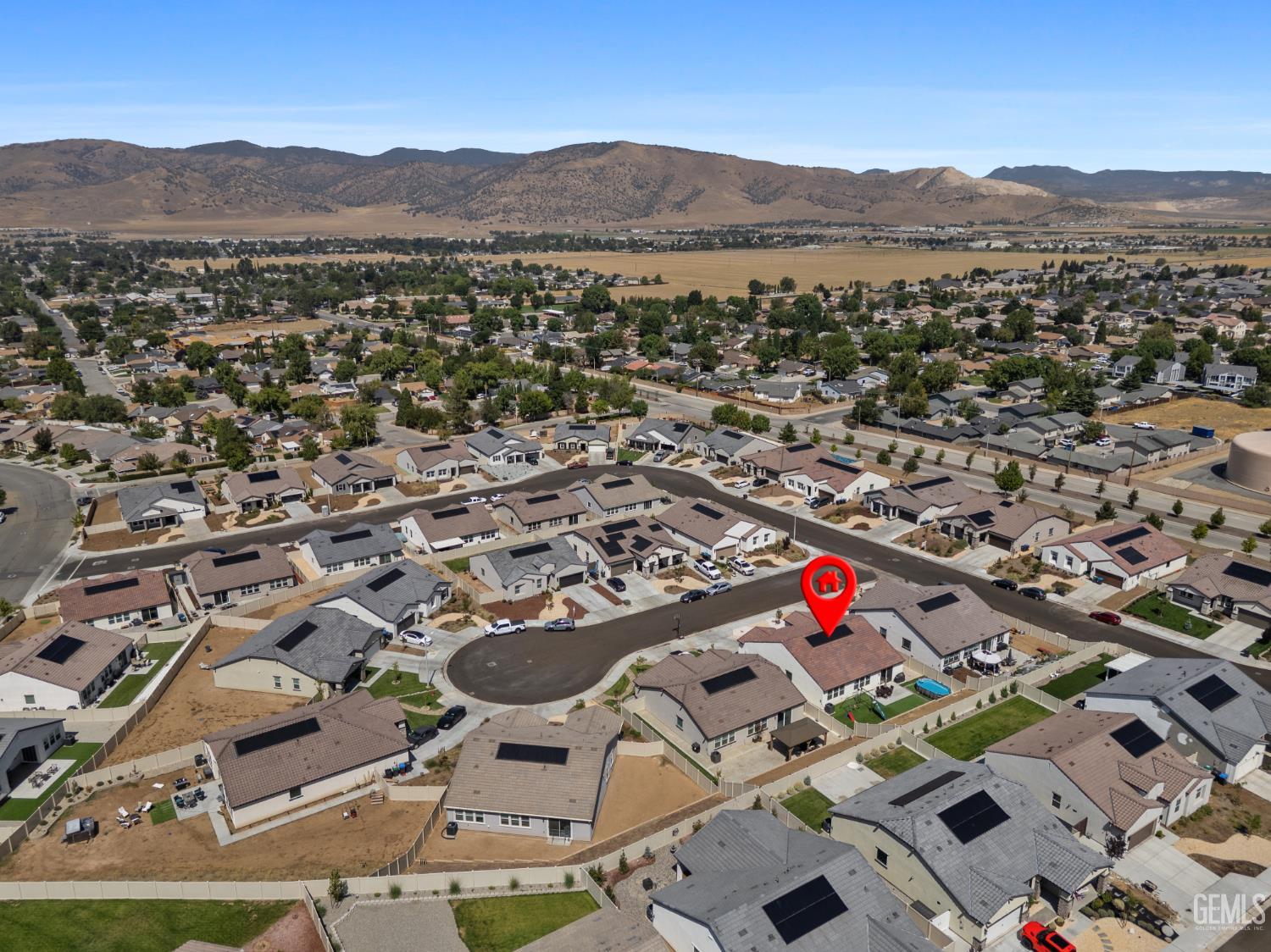 Undisclosed Address Tehachapi, CA 93561 - Photo 49 of 49 an aerial view of residential house with an outdoor space