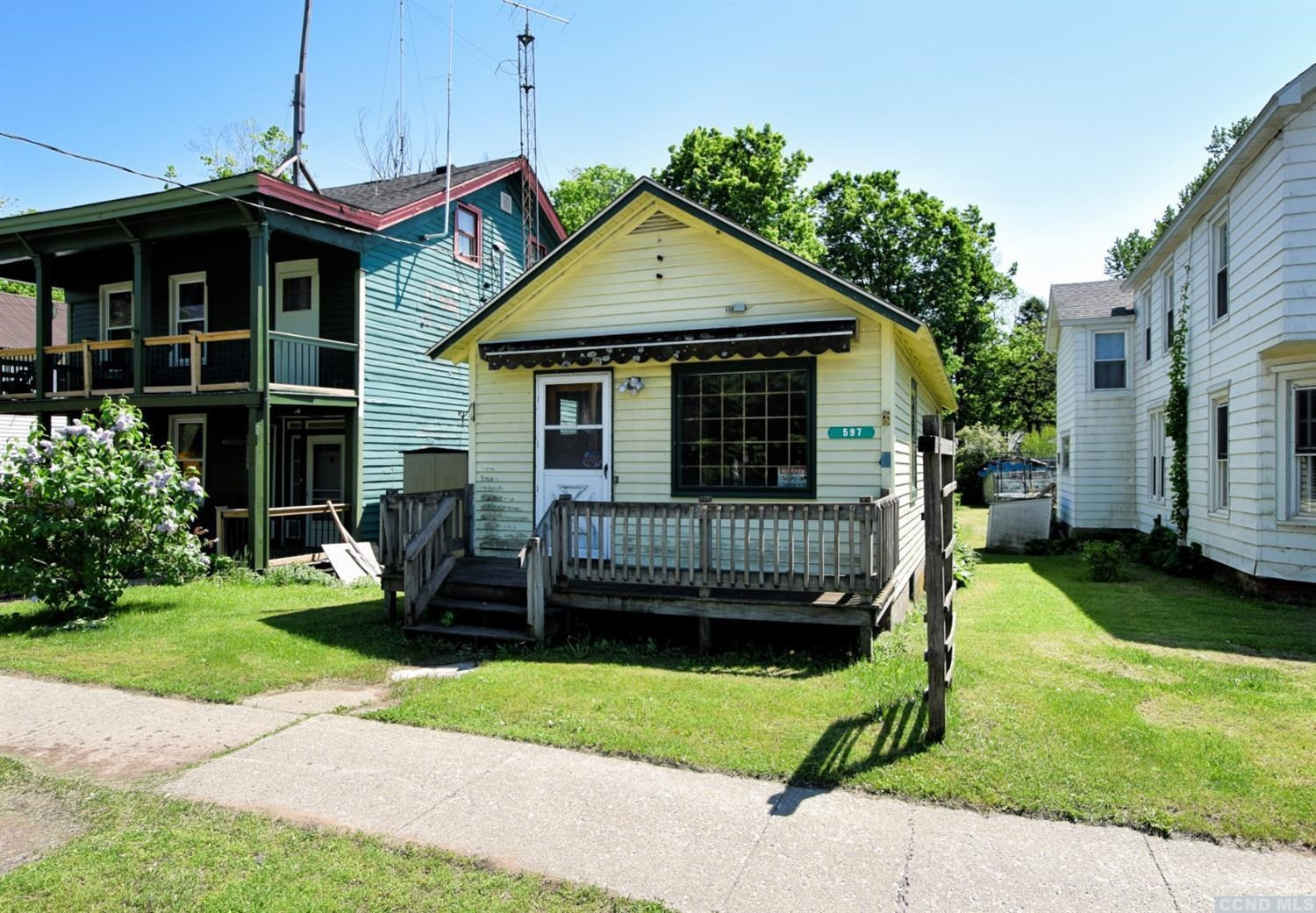 597 Main Street Cairo, NY 12413 - Photo 19 of 23 a view of a house with a yard and plants