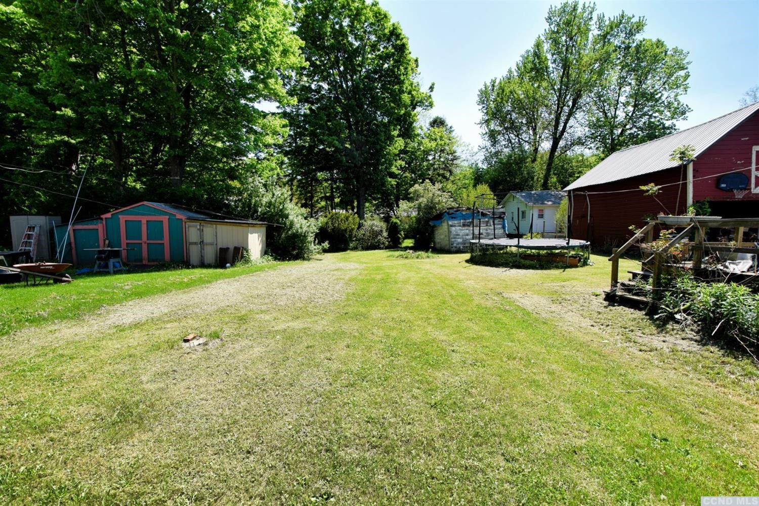 597 Main Street Cairo, NY 12413 - Photo 23 of 23 a view of house with backyard outdoor seating and covered with trees