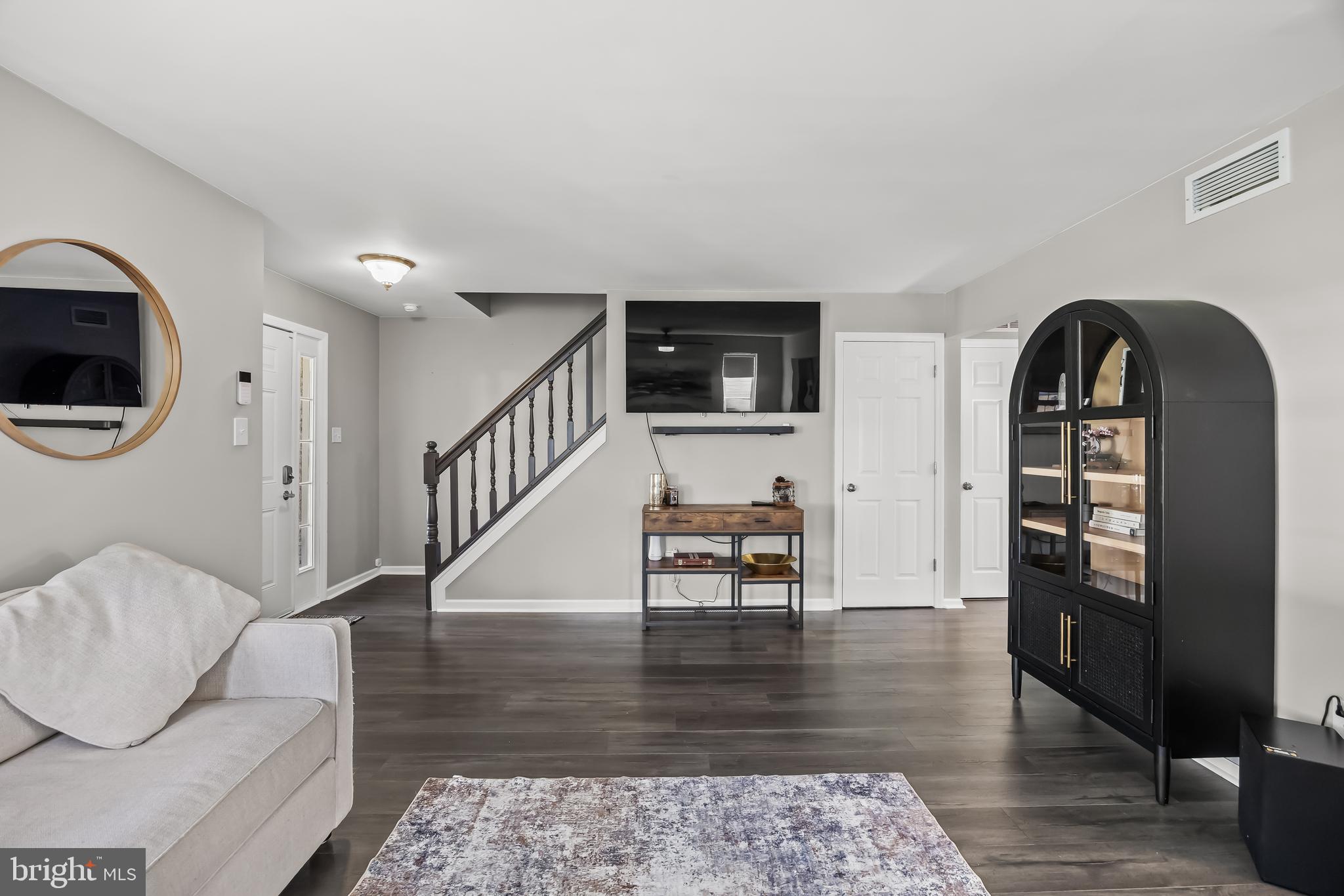 12 Madison Avenue Clementon, NJ 08021 - Photo 7 of 30 Living Room view to Staircase