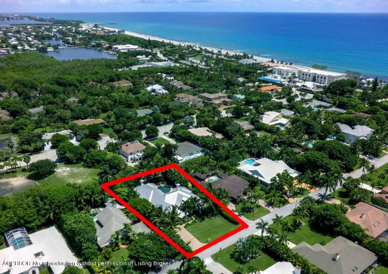 12 Hudson Avenue Ocean Ridge, FL 33435 - Photo 3 of 30 3 Aerial