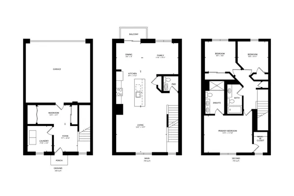 a picture of a floor plan