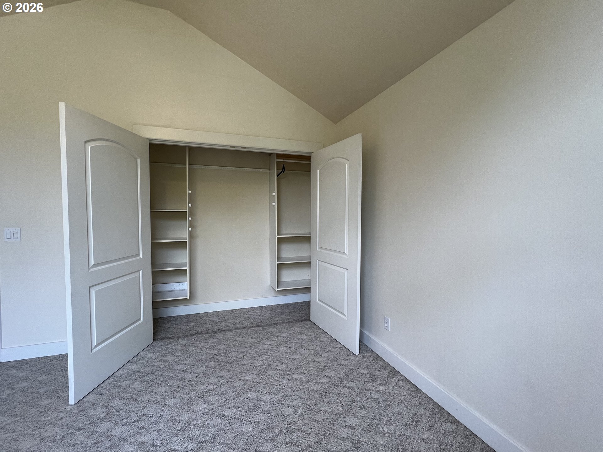 28544 Crow Road Eugene, OR 97402 - Photo 31 of 48 a view of an empty room and closet area