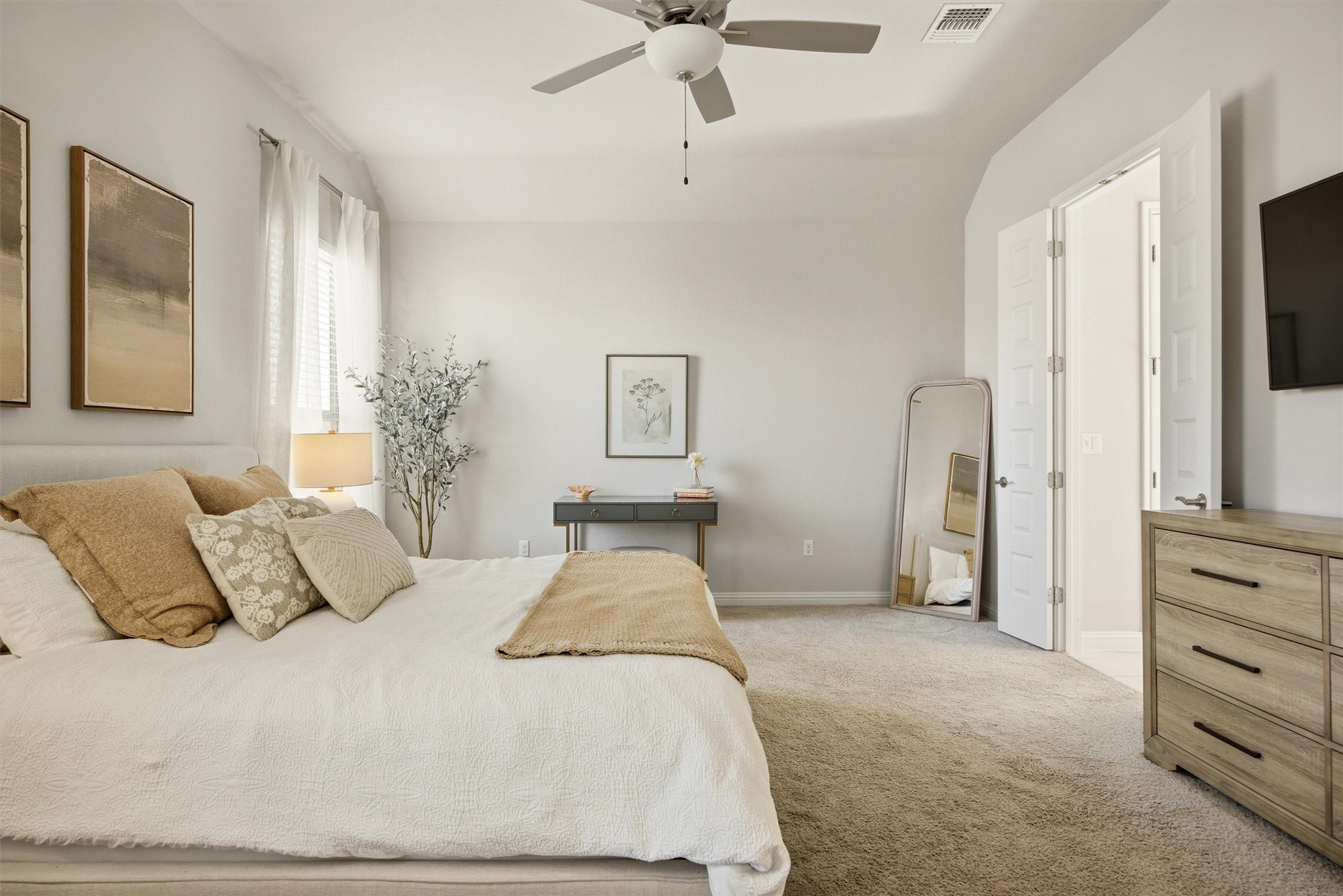 7905 Corrigan Pass Austin, TX 78744 - Photo 18 of 36 The generous layout provides plenty of space for a king-sized bed and additional furnishings.
