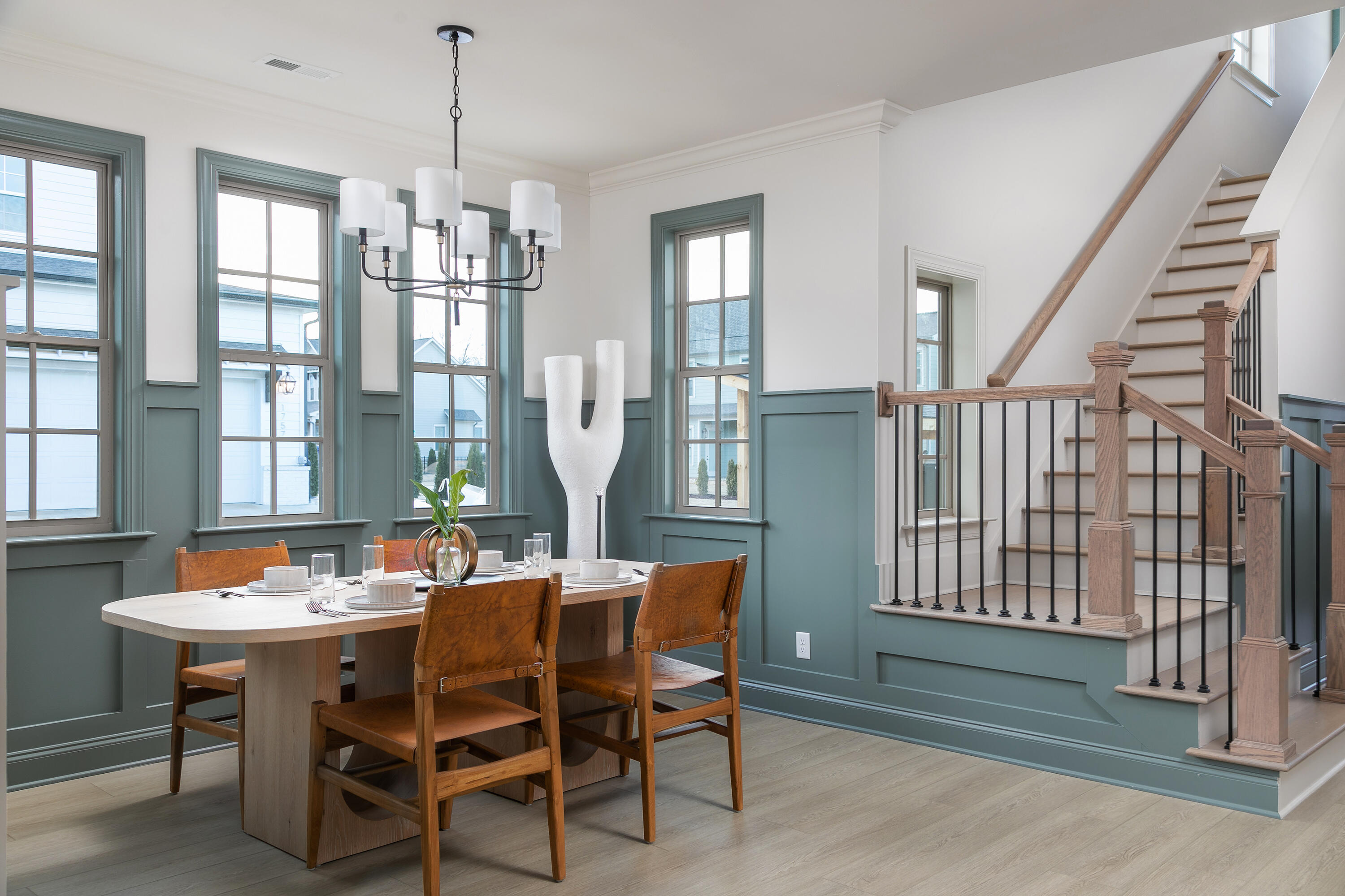 1399 Little Sorrel Road Hixson, TN 37343 - Photo 8 of 35 Dining Room and Stairs
