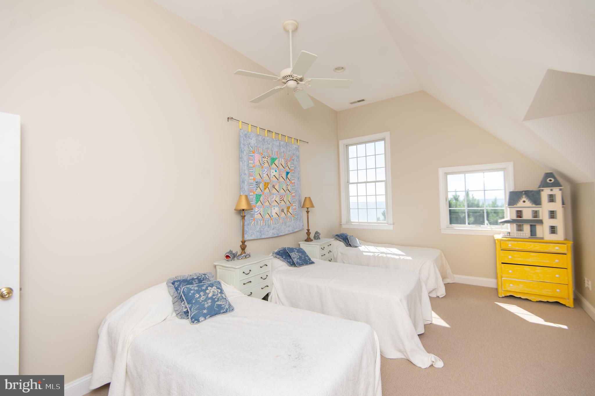 5332 Ragged Point Road Cambridge, MD 21613 - Photo 36 of 65 Bedroom #4 overlooking Chesapeake Bay