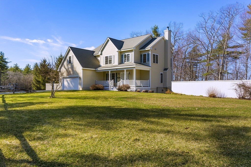 95 Lunenburg Road Townsend, MA 01474 - Photo 40 of 42 a front view of house with outdoor space and swimming pool