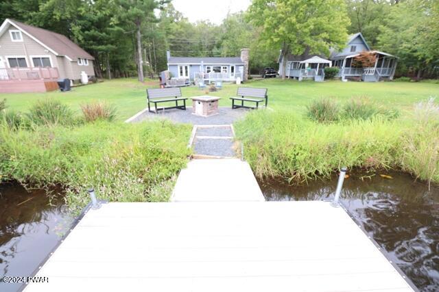 164 Aspen Road Dingmans Ferry, PA 18328 - Photo 3 of 35 DOCK TO HOUSE