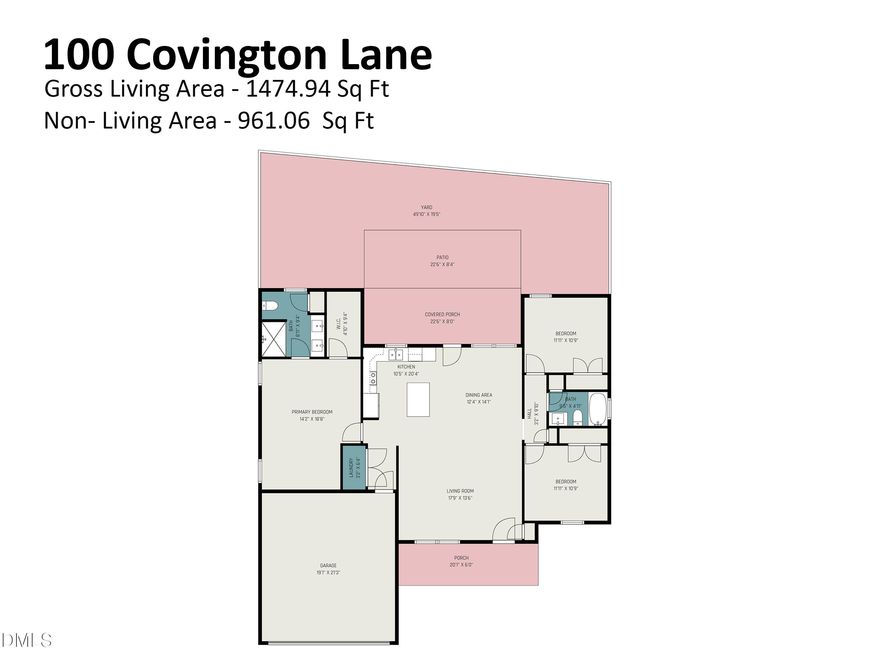 100 Covington Lane Dunn, NC 28334 - Photo 60 of 61 Flr Plan 100_covington_ln