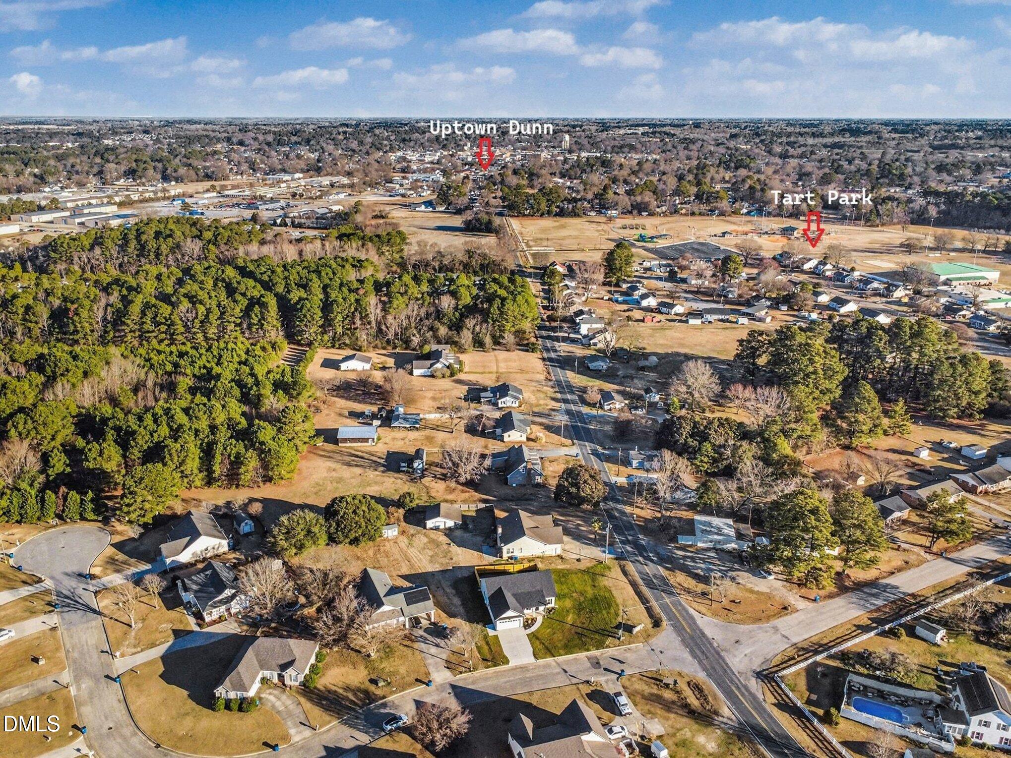 100 Covington Lane Dunn, NC 28334 - Photo 7 of 61 Aerial