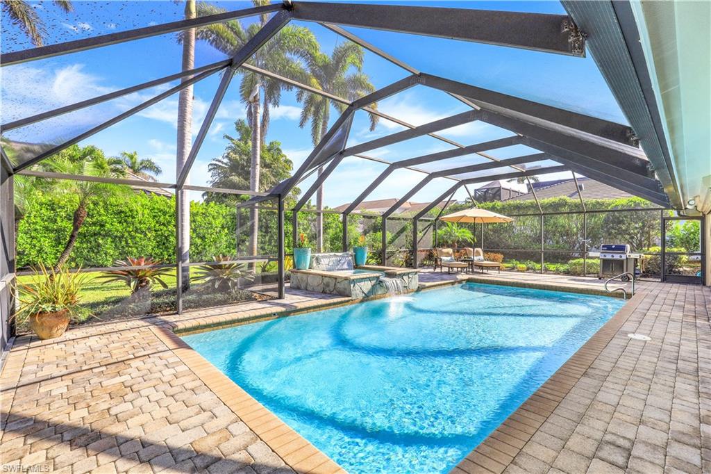635 Anchor Rode Drive Naples, FL 34103 - Photo 38 of 50 a view of swimming pool with outdoor seating