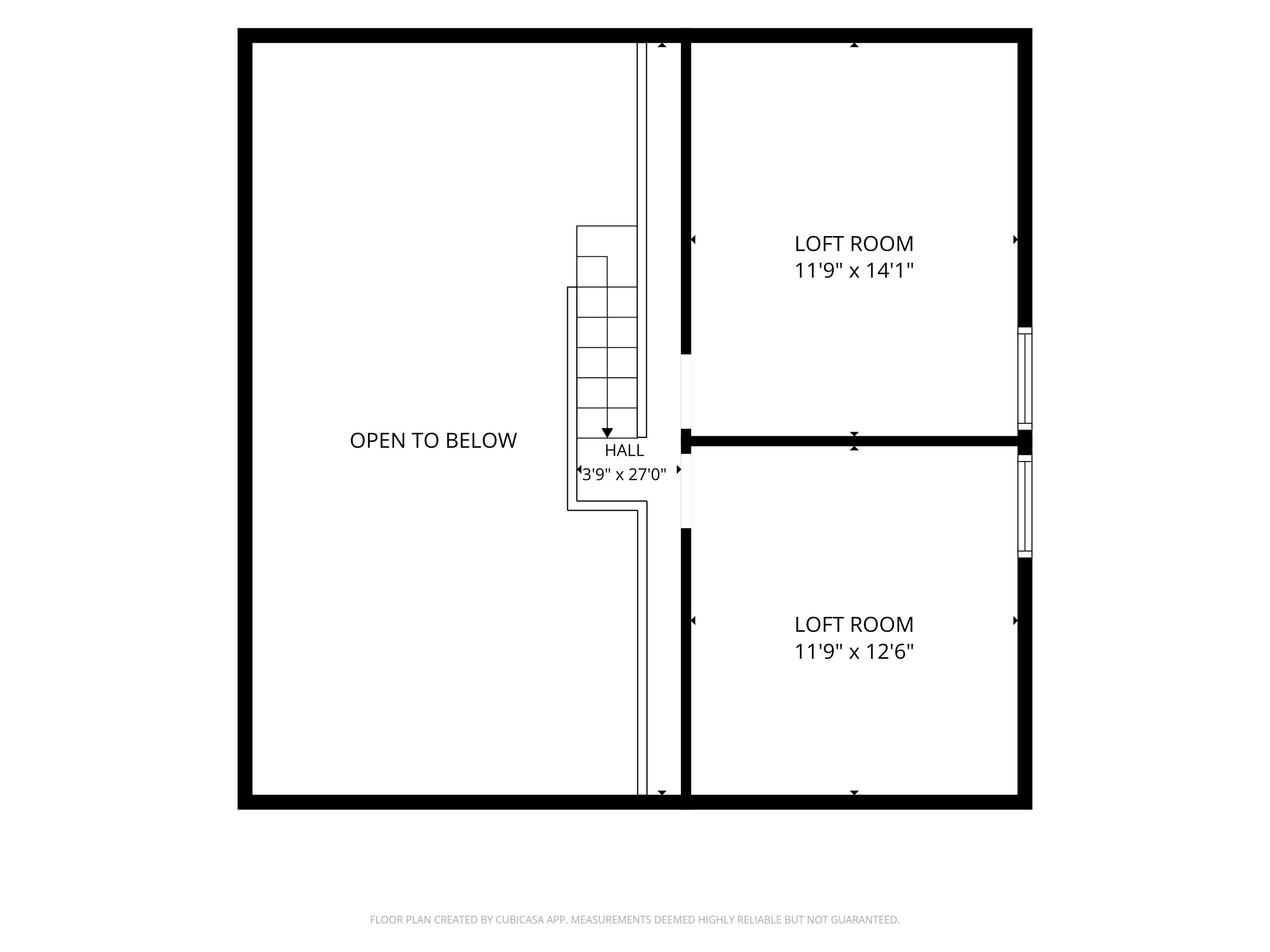 313 Harbor Road Swans Island, ME 04685 - Photo 49 of 50 Second floor layout