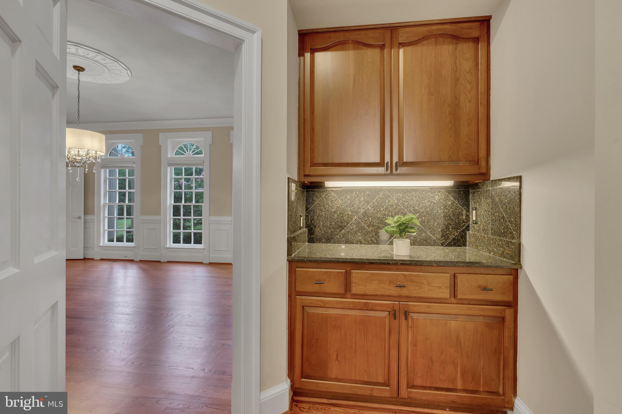 190 Falcon Ridge Road Great Falls, VA 22066 - Photo 19 of 74 Butler's Pantry leading to Formal Dining Room