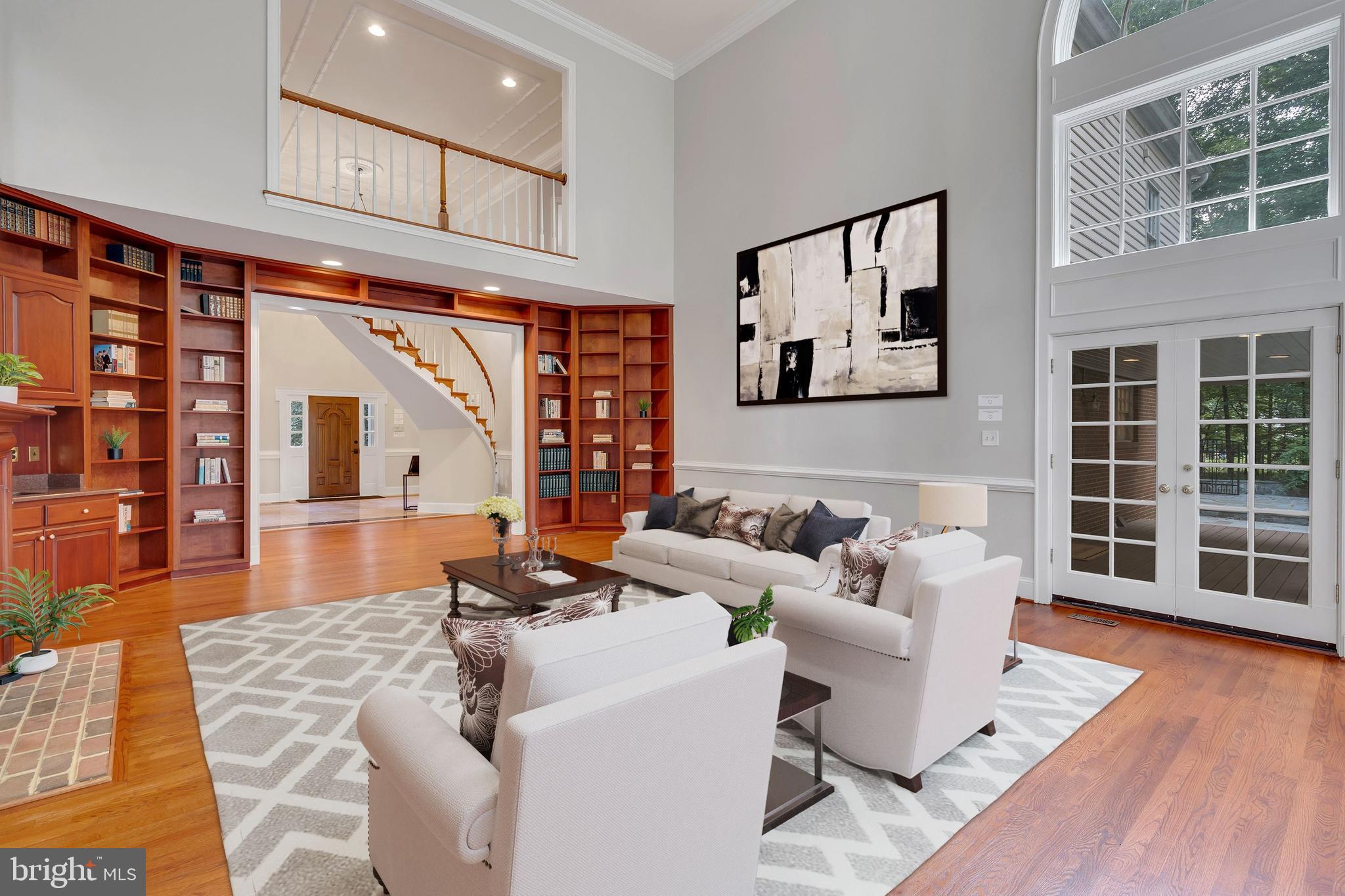 190 Falcon Ridge Road Great Falls, VA 22066 - Photo 27 of 74 Family Room //Virtually Staged