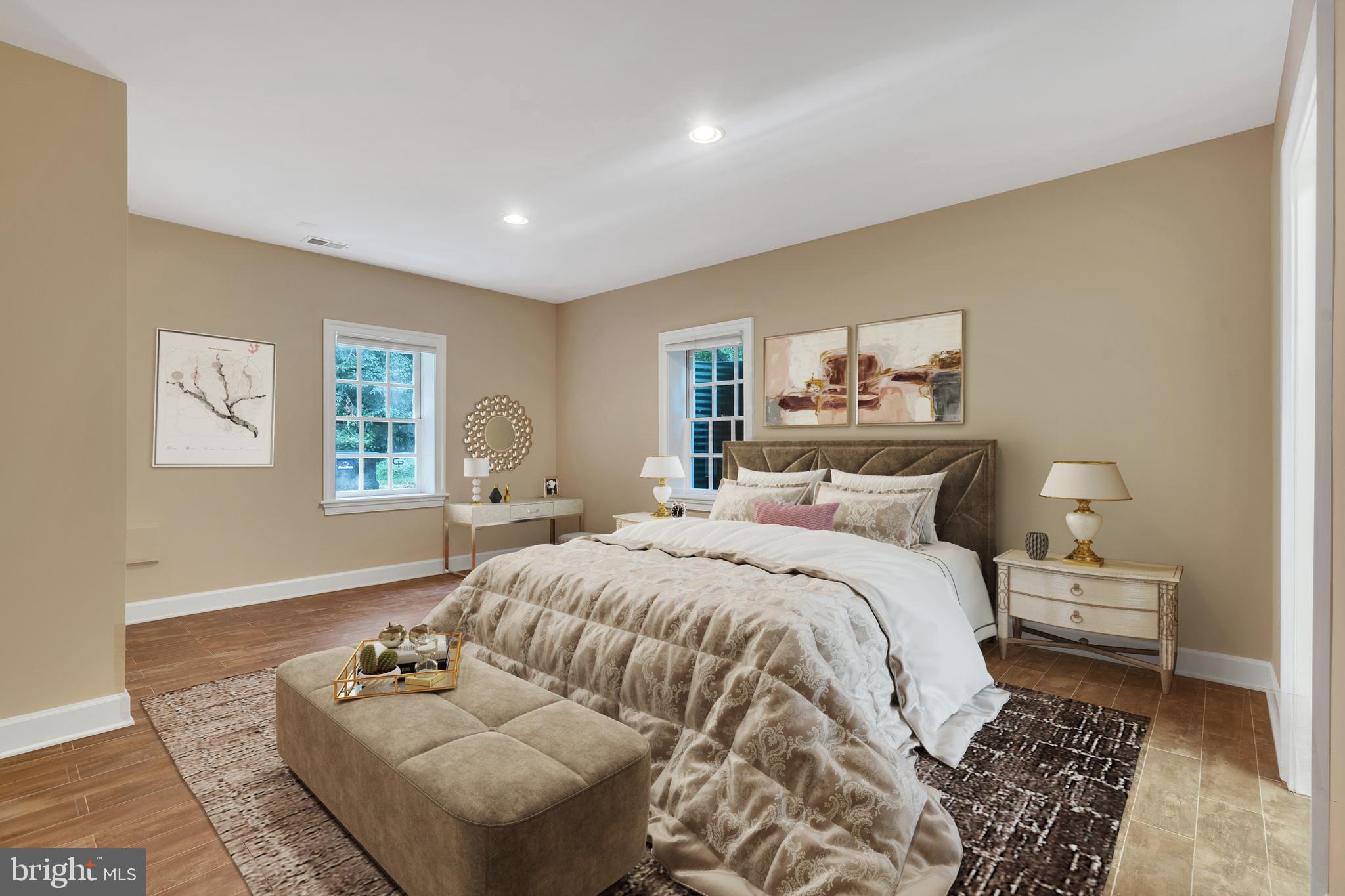 190 Falcon Ridge Road Great Falls, VA 22066 - Photo 45 of 74 Basement Bedroom #7 //Virtually Staged