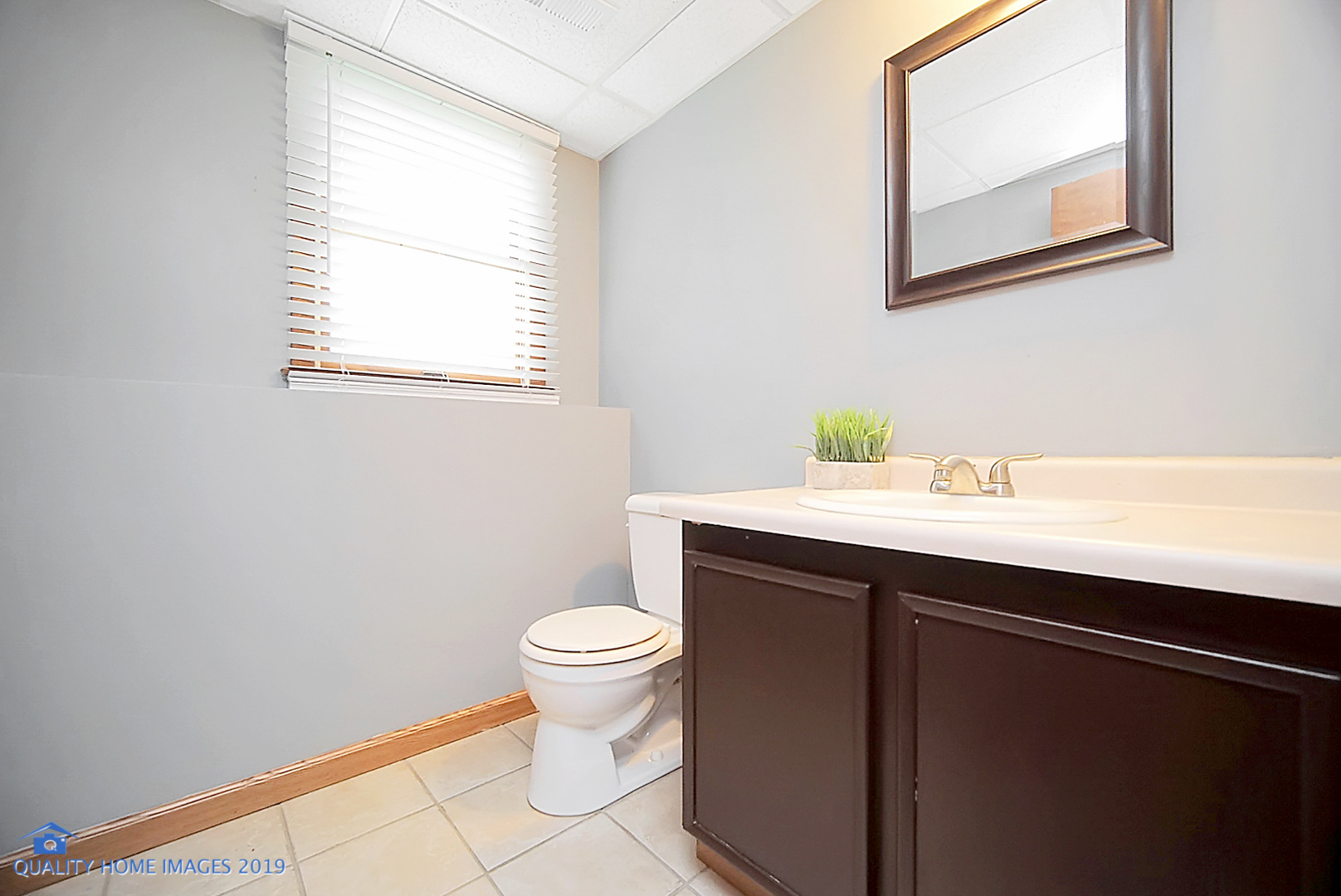 5119 Riverside Drive Richton Park, IL 60471 - Photo 16 of 26 a bathroom with a sink mirror and a toilet