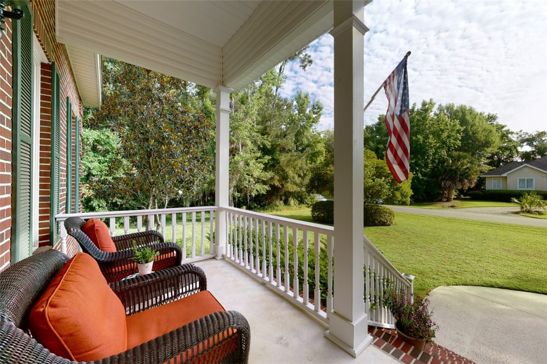 113 Mariners Walk Brunswick, GA 31523 - Photo 2 of 39 Front Porch which is deep
enough for furniture