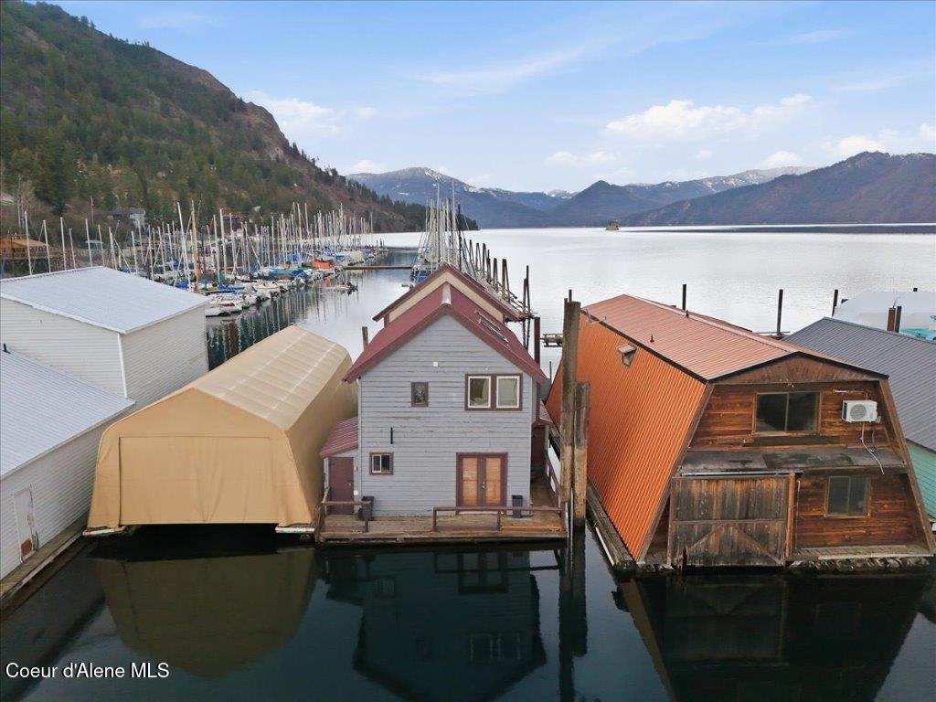 34129 Scenic Bay Road Bayview, ID 83803 - Photo 51 of 72 47-Aerial back of home