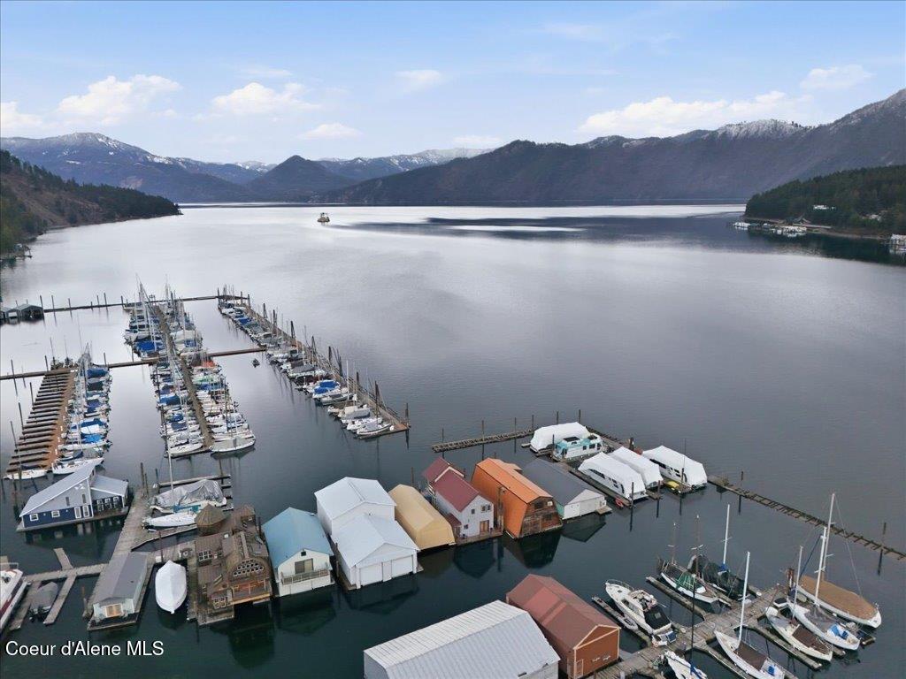 34129 Scenic Bay Road Bayview, ID 83803 - Photo 53 of 72 49-Aerial back of home