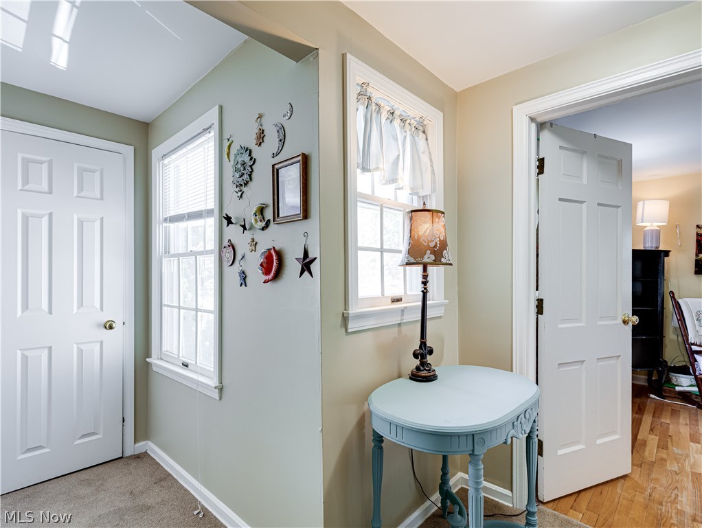 2000 Wiltshire Road Akron, OH 44313 - Photo 21 of 27 Corridor featuring light hardwood / wood-style floors