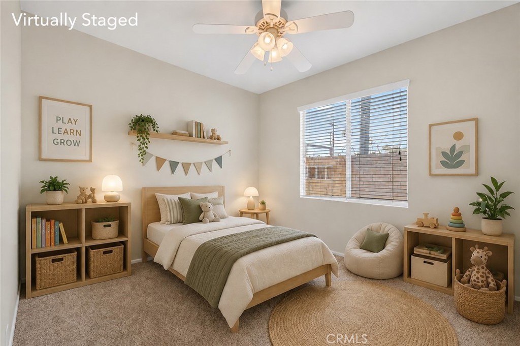12843 Tarragon Way Riverside, CA 92503 - Photo 27 of 50 Bedroom #2 - Disclaimer: This Room has been virtually staged