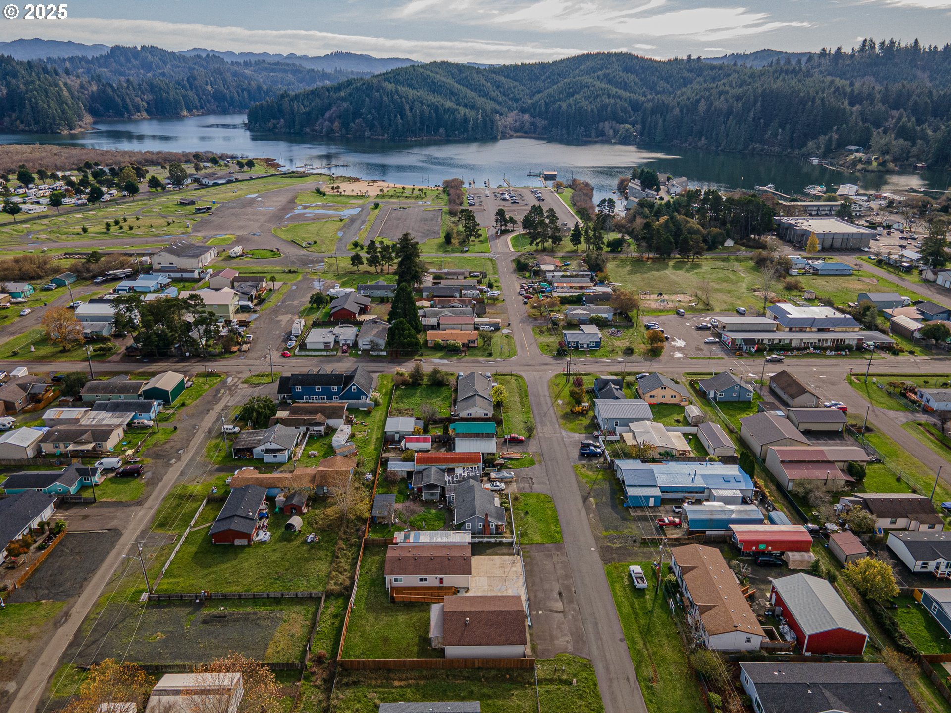 150 North 11th Street Lakeside, OR 97449 - Photo 37 of 37 a view of multiple houses with outdoor space