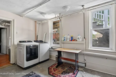 a outdoor view with a sitting space