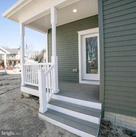 a view of porch with a porch