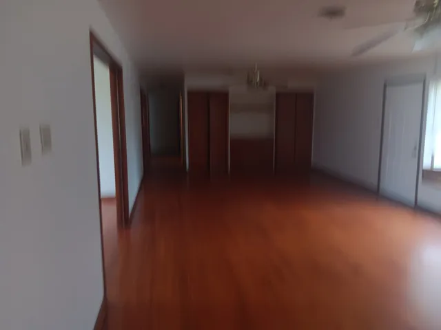 a view of hallway with stairs