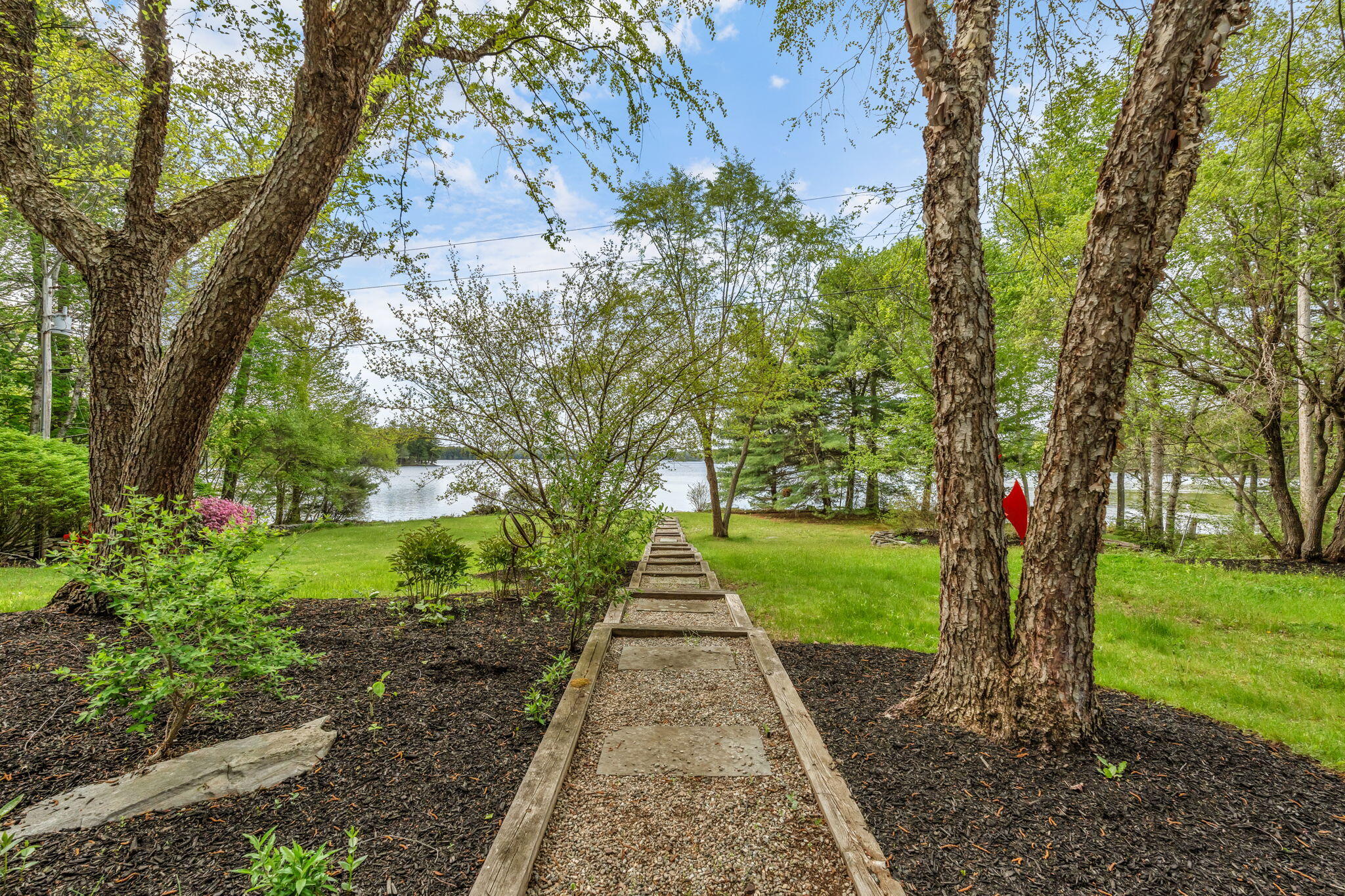 299 Gates Road Jefferson, ME 04348 - Photo 93 of 121 Pebbled Path To Water's Edge