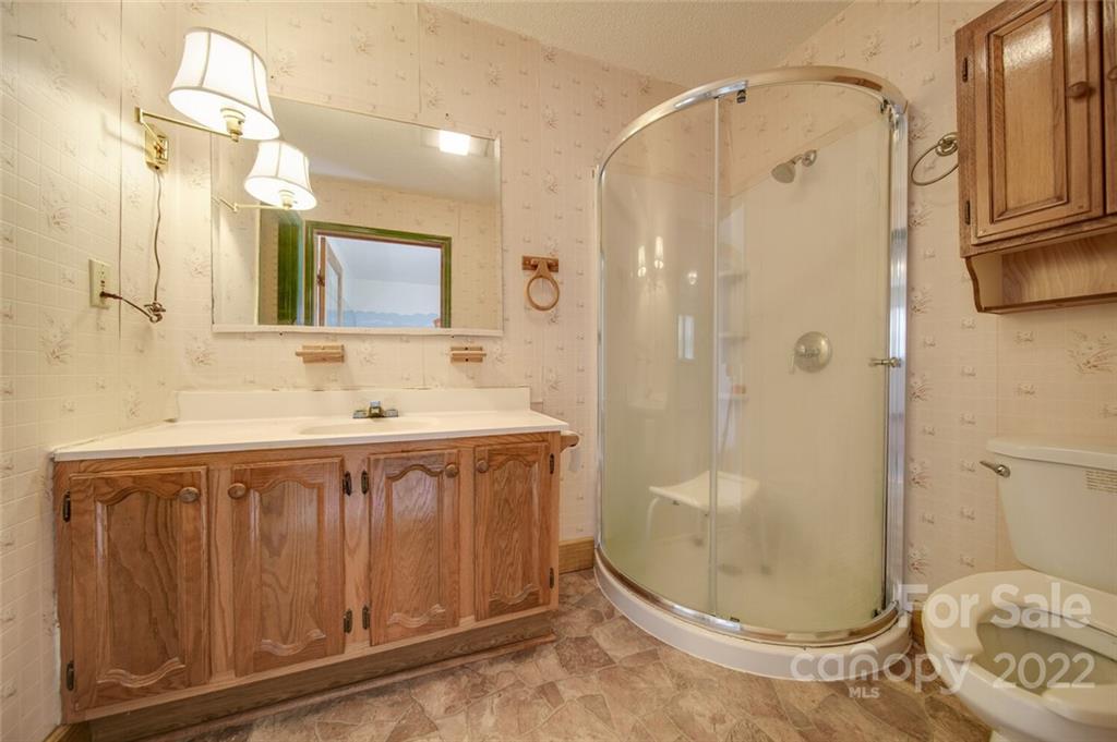 2081 Conservancy Road Kershaw, SC 29067 - Photo 29 of 46 a bathroom with a sink a toilet and shower