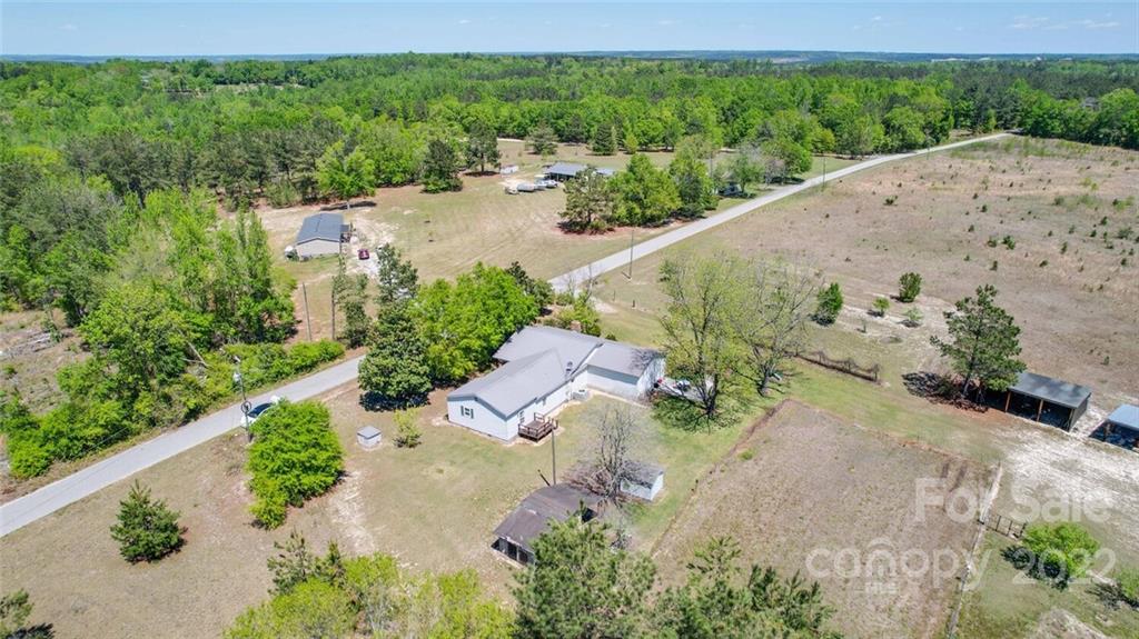 2081 Conservancy Road Kershaw, SC 29067 - Photo 6 of 46 an aerial view of a house with a yard
