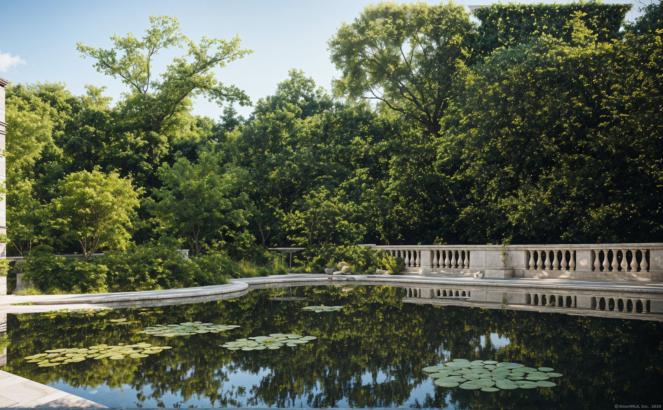 138 Amenia Road Sharon, CT 06069 - Photo 18 of 31 a view of a house with a yard and sitting area