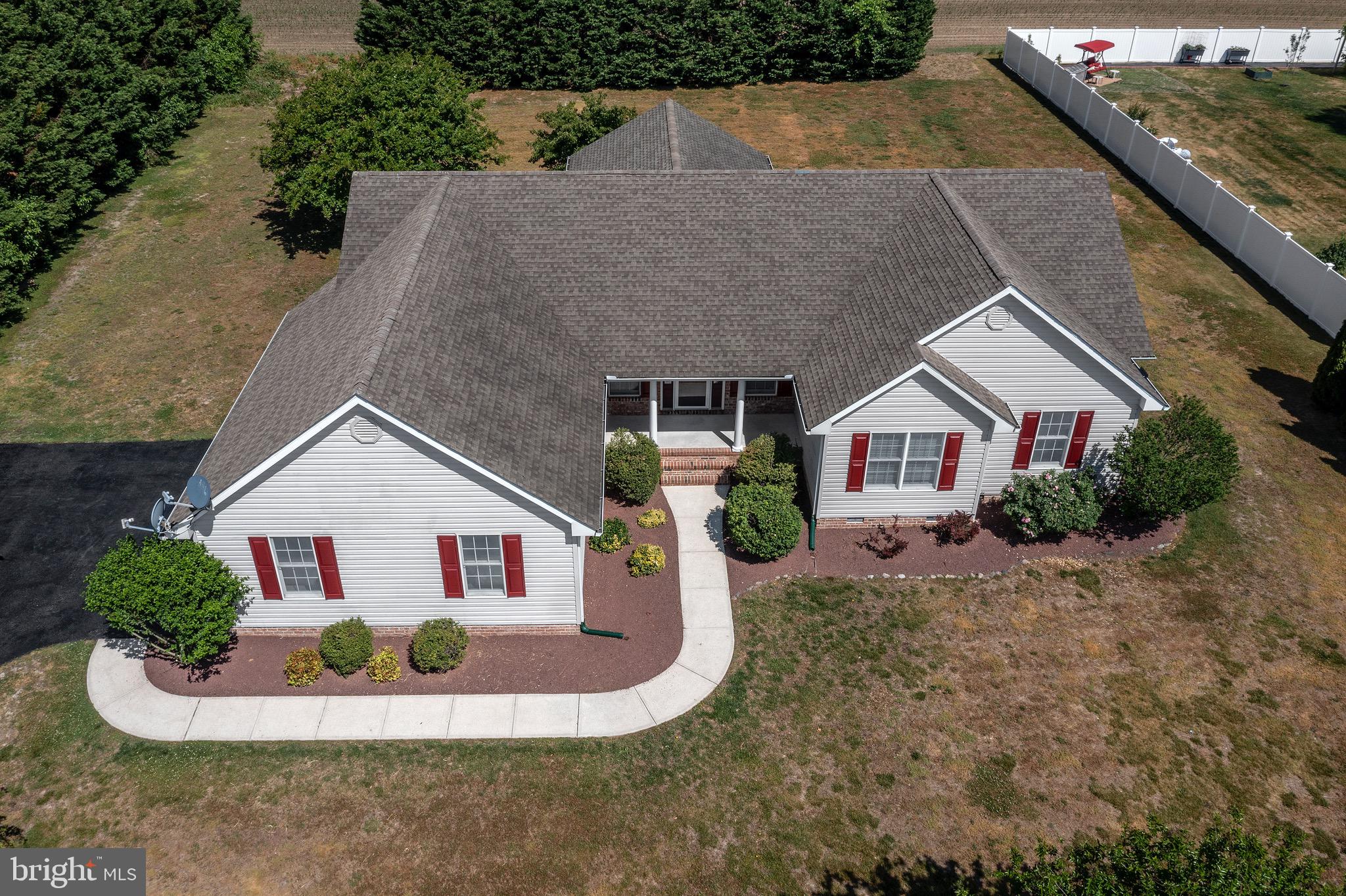 Situated on Spacious .75 acre lot