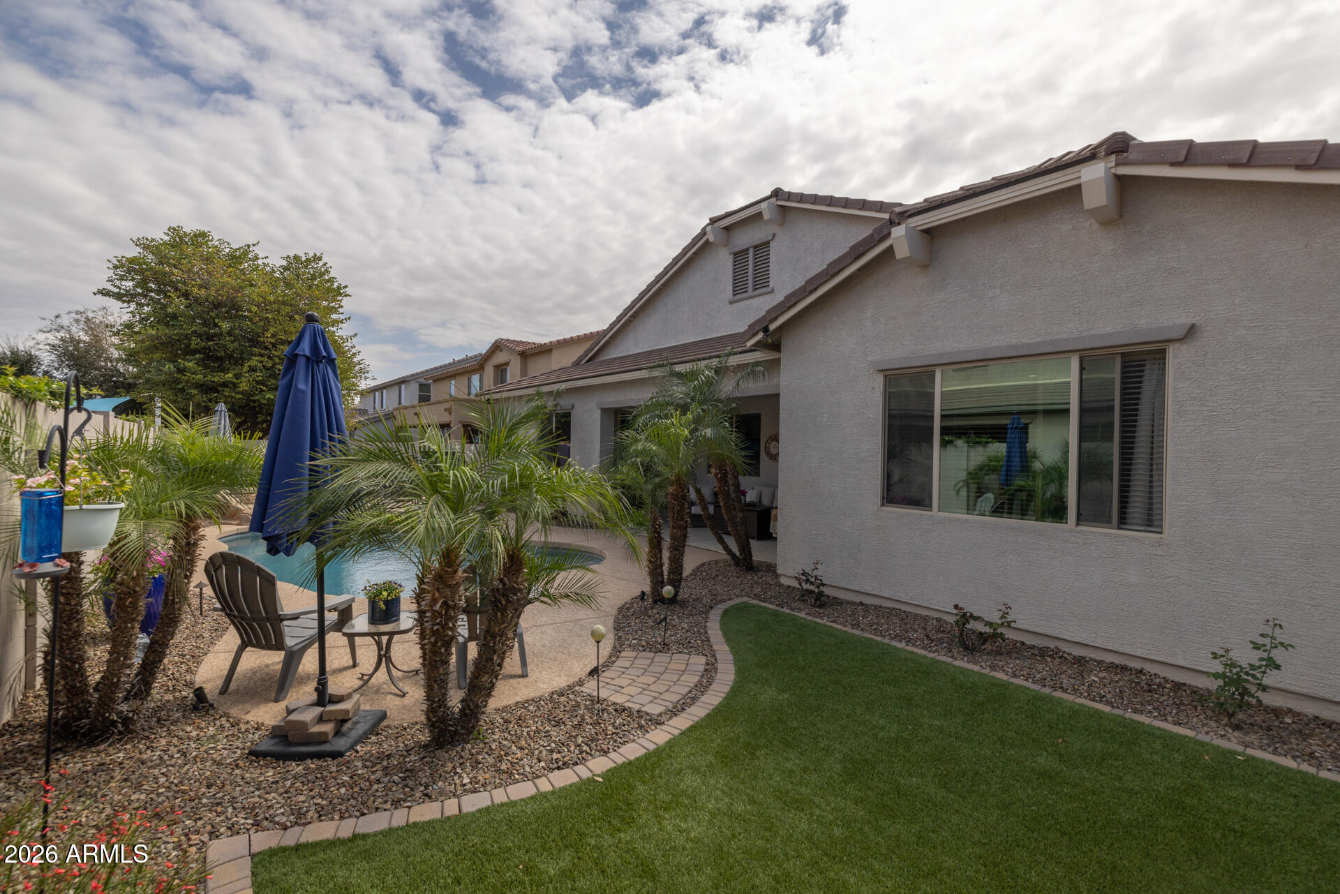 2482 East Plum Street Gilbert, AZ 85298 - Photo 49 of 64 47)BACK OF HOME