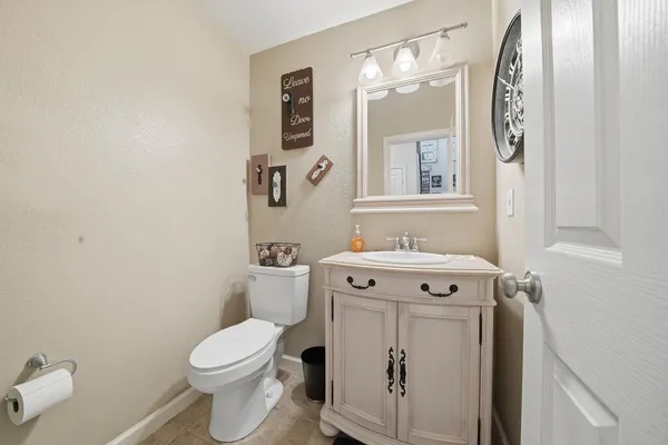a view of a bathroom with a sink and a toilet