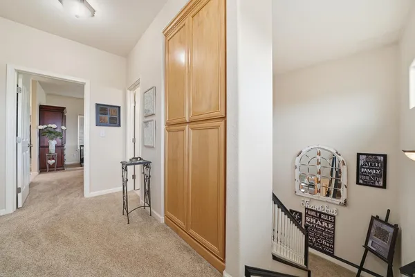 a view of room with elevator