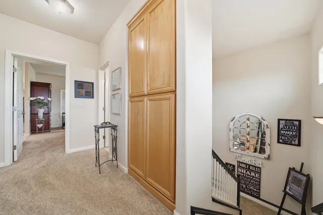 a view of room with elevator