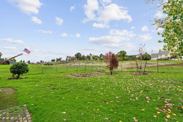 a view of a garden