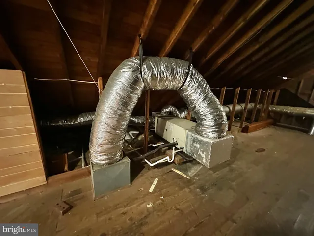a view of water heater room