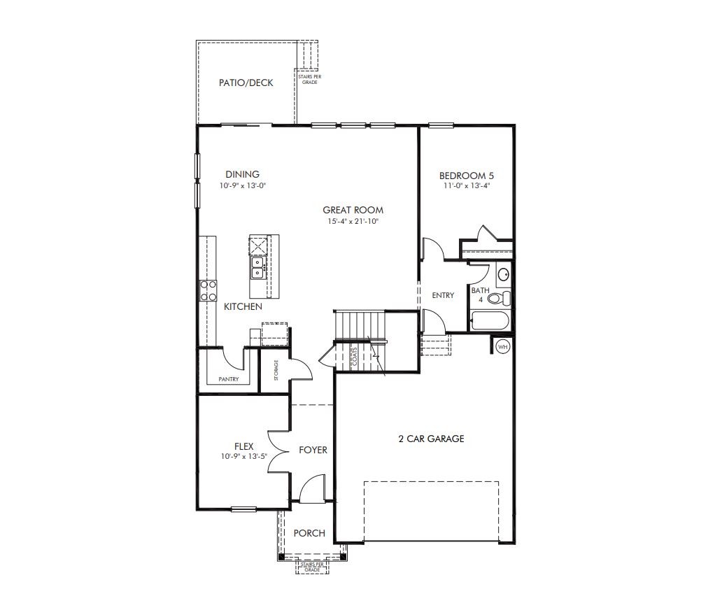 2024 Notchleaf Road Antioch, TN 37013 - Photo 1 of 5 a picture of a floor plan
