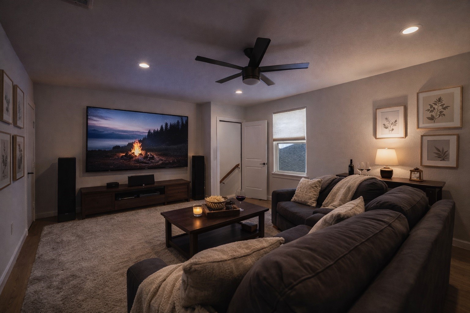 29154 Rustic Orch Lane Fulshear, TX 77441 - Photo 26 of 35 a living room with furniture and a flat screen tv