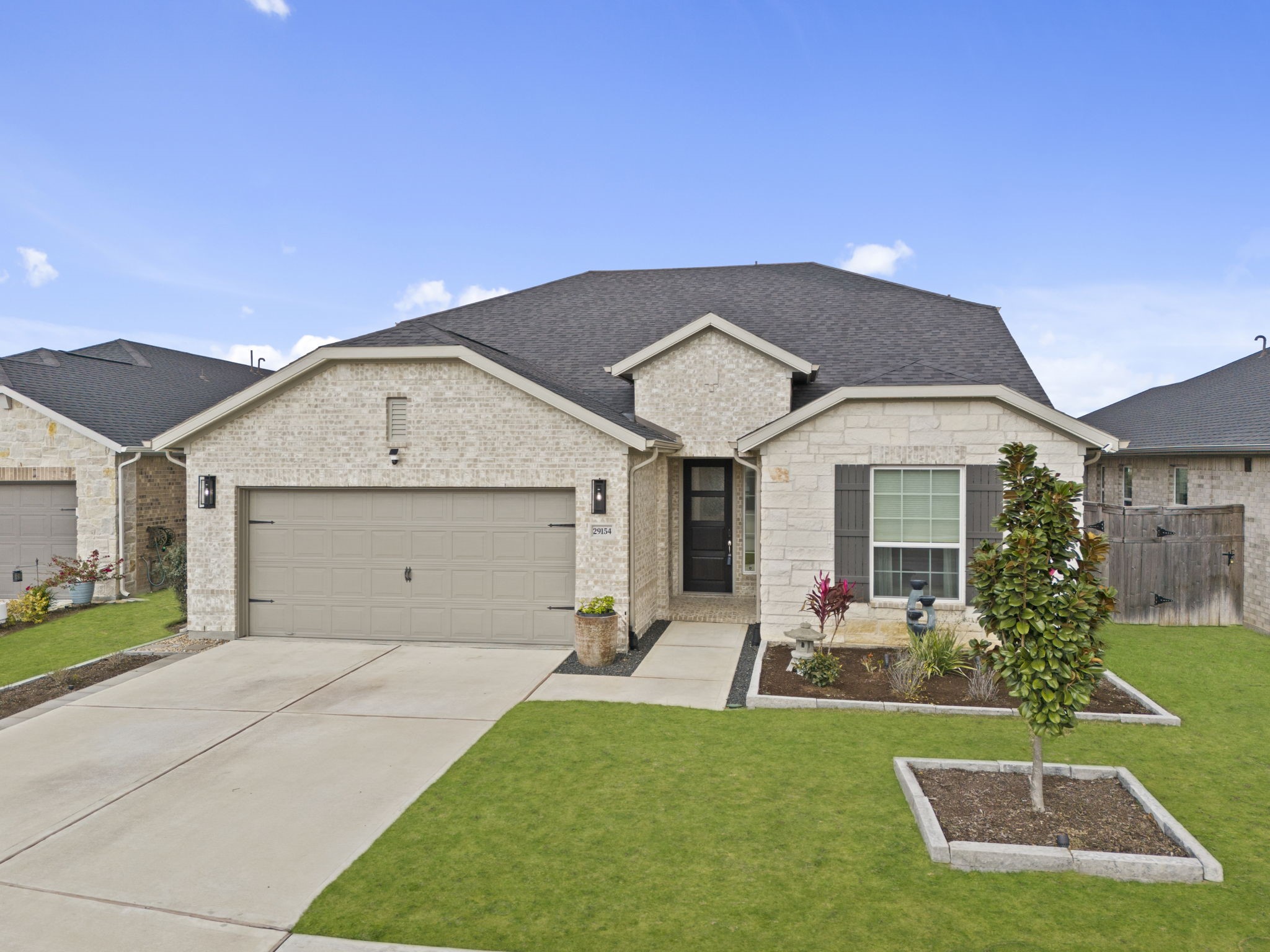 29154 Rustic Orch Lane Fulshear, TX 77441 - Photo 35 of 35 a front view of house with yard