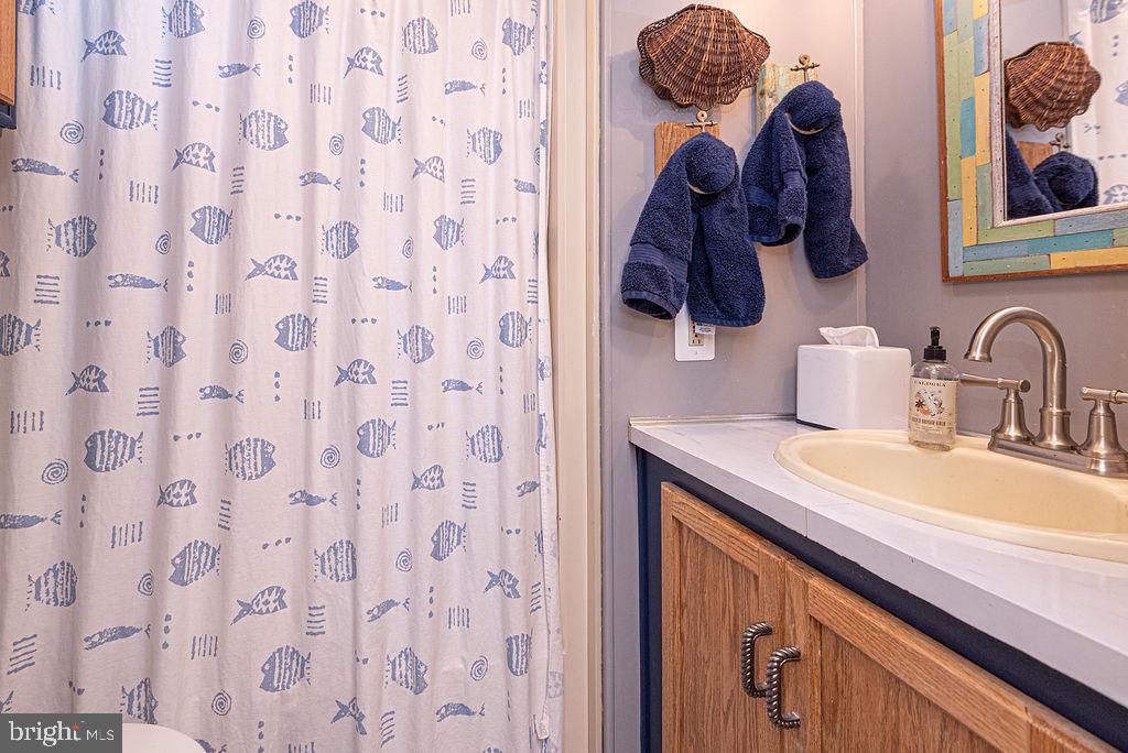 114 Skipjack Circle Berlin, MD 21811 - Photo 34 of 51 a bathroom with a sink and a mirror