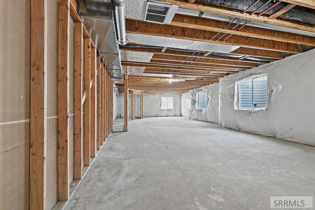 3177 Elixir Road Ammon, ID 83406 - Photo 13 of 14 Unfinished Area in Basement