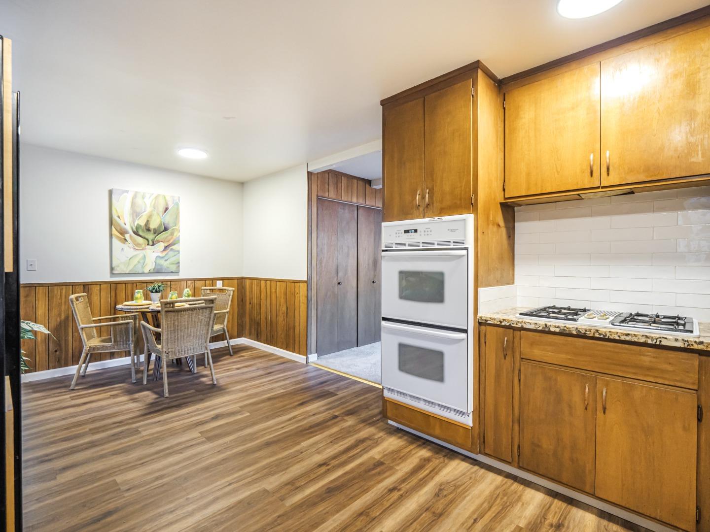 8460 Hihn Road Ben Lomond, CA 95005 - Photo 15 of 50 a view of a kitchen with kitchen island and stainless steel appliances